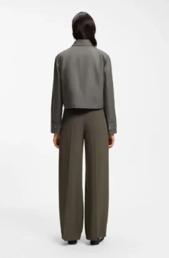 Relaxed-fit jacket in cotton denim