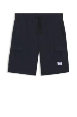 Relaxed-fit shorts in cotton ripstop