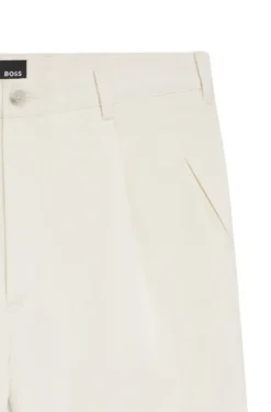 Relaxed-fit shorts in cotton twill