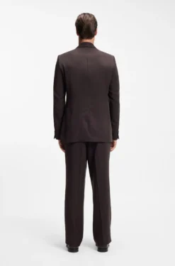 Relaxed-fit suit jacket in twill