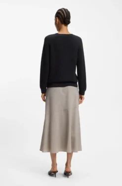 Relaxed-fit sweater in cotton