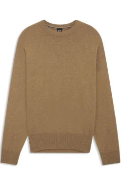 Relaxed-fit sweater in virgin wool