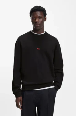 Relaxed-fit sweatshirt in cotton terry with dog artwork