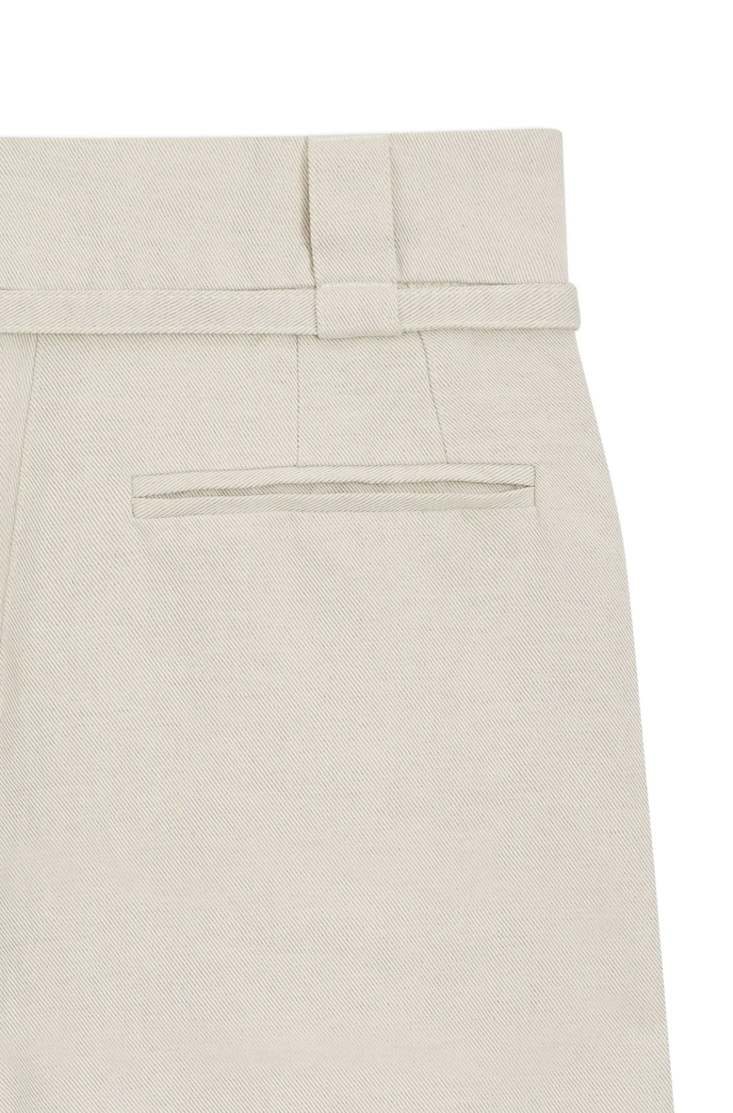 Relaxed-fit trousers in cotton and linen