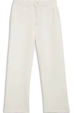 Relaxed-fit trousers in double-layer scuba jersey