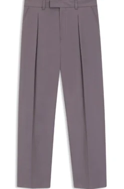 Relaxed-fit trousers in stretch cotton