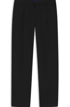 Relaxed-fit trousers in stretch-cotton twill