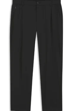 Relaxed-fit trousers with front pleats