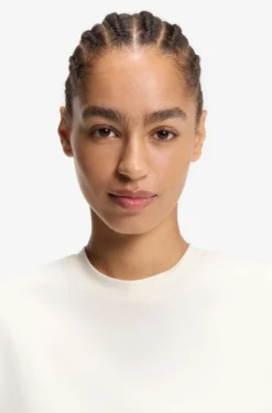 Relaxed-fit T-shirt in mercerised cotton