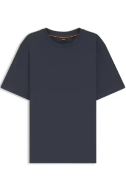 Relaxed-fit T-shirt with a layered logo print