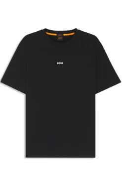 Relaxed-fit T-shirt with a layered logo print