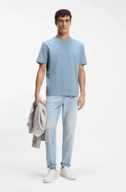 Relaxed-fit T-shirt with a layered logo print