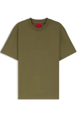 Relaxed-fit T-shirt with central logo detail