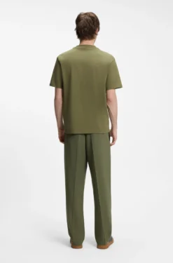 Relaxed-fit T-shirt with central logo detail