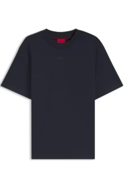 Relaxed-fit T-shirt with central logo detail
