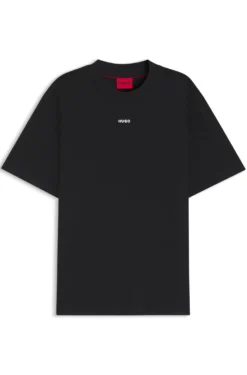 Relaxed-fit T-shirt with central logo detail