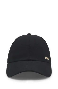 Ribbed Corduroy Cap with Adjustable Buckle