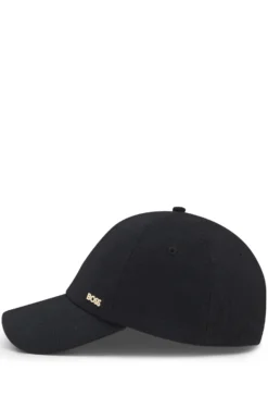 Ribbed Corduroy Cap with Adjustable Buckle