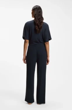 Ribbed-jersey pyjama bottoms with Double B monogram