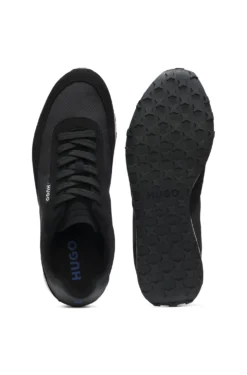 Ripstop lace-up trainers with EVA-rubber sole