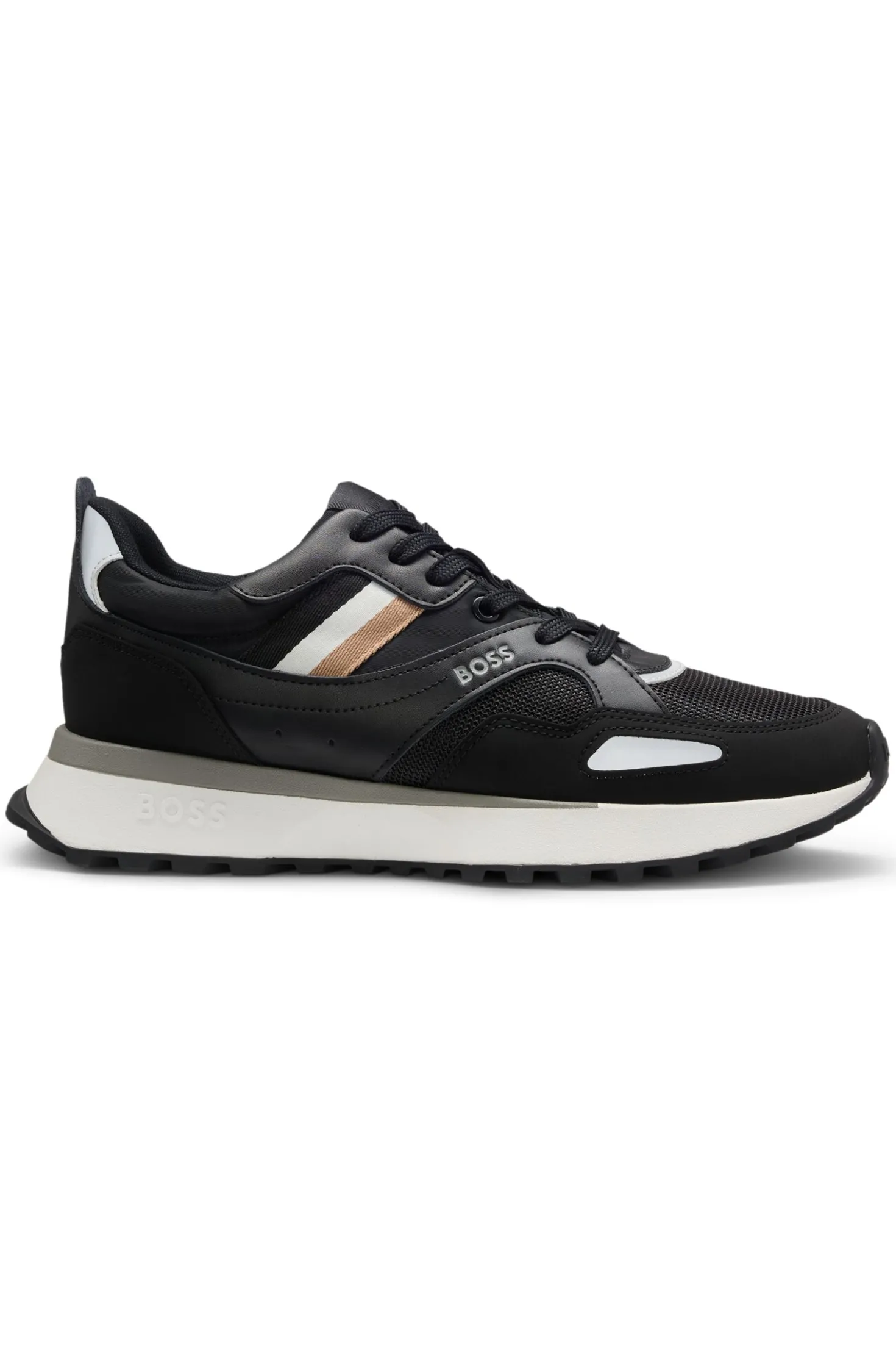 Running-style trainers with EVA-rubber outsole