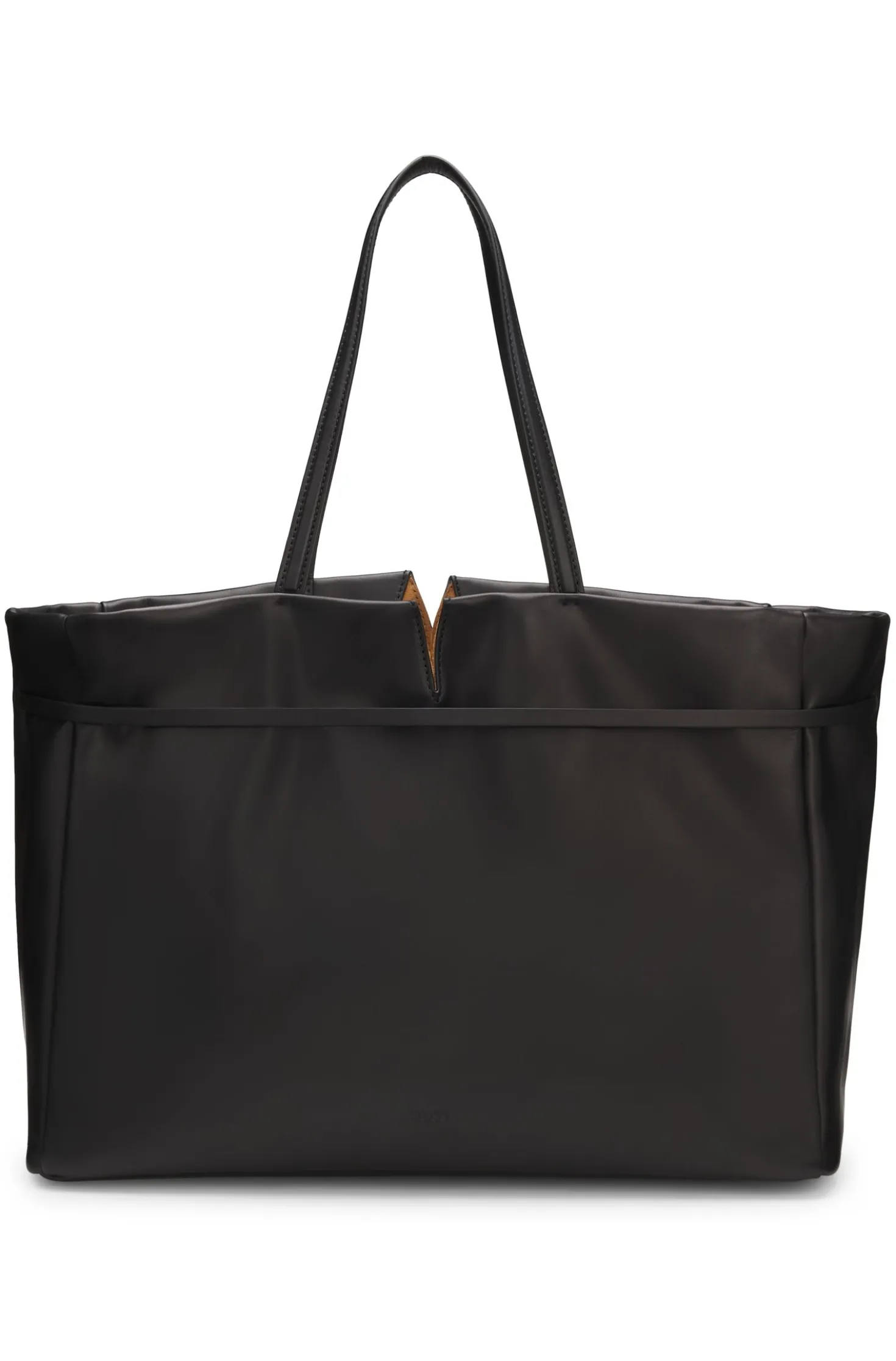 Runway BOSS Revers tote bag in leather