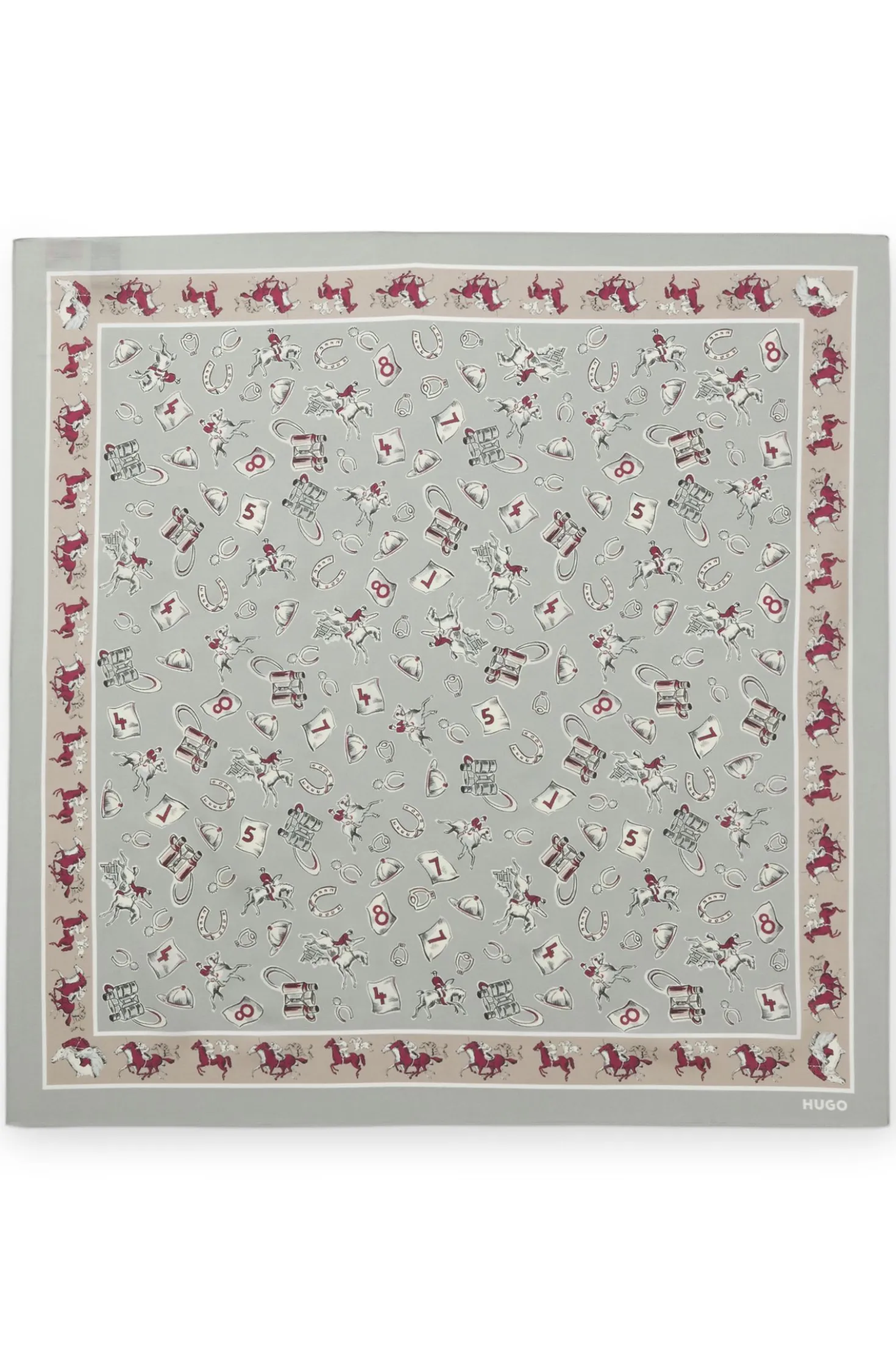 Scarf with digital print