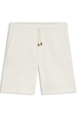 Shorts in Italian-made cotton and linen