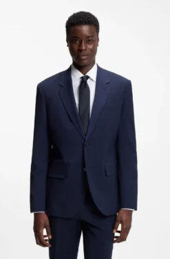 Silk-blend tie with a plain weave