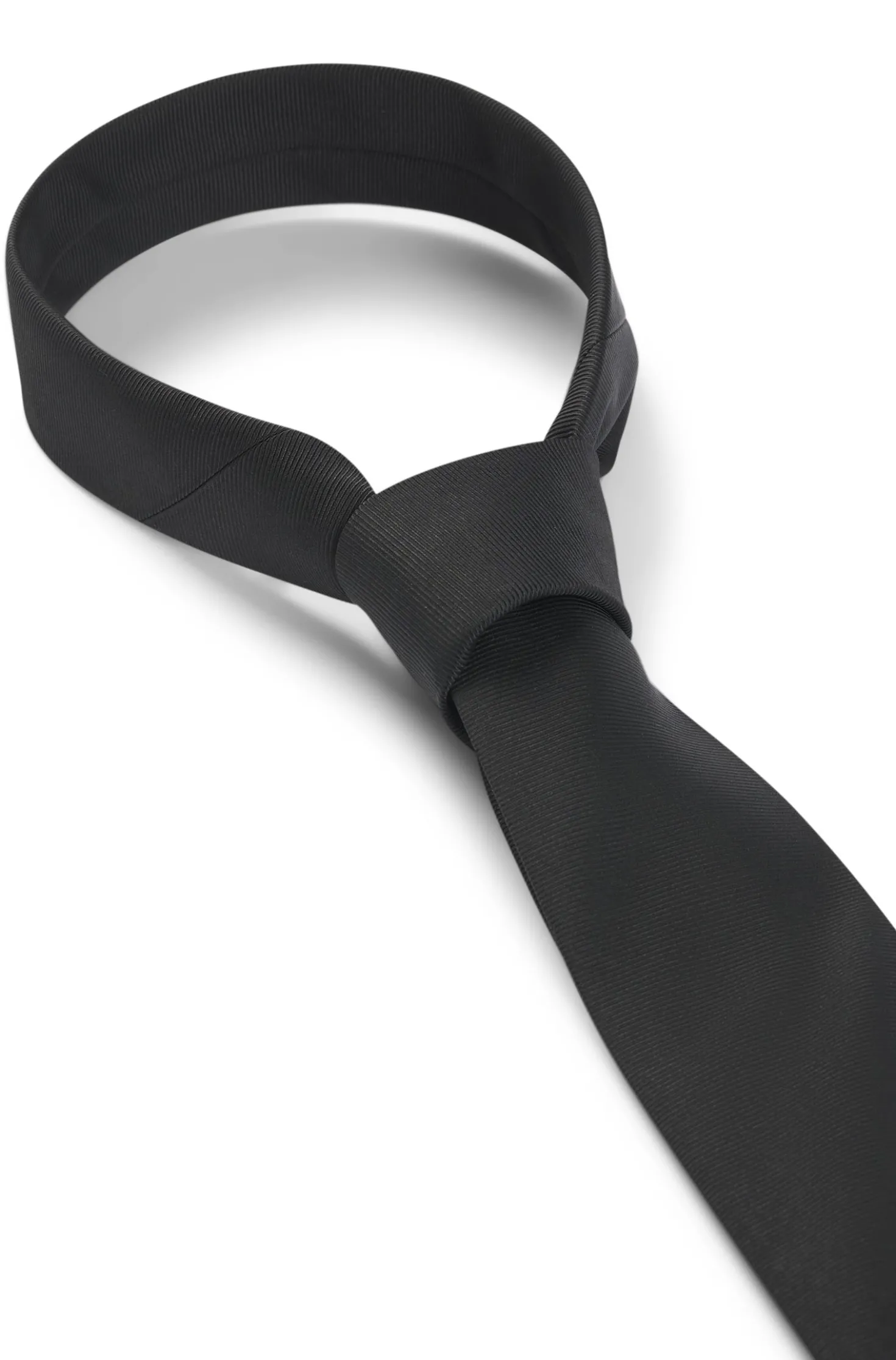 Silk-blend tie with jacquard weave