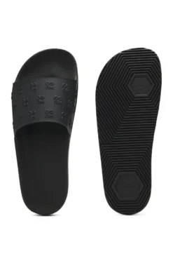 Slides with repeat stacked-logo uppers