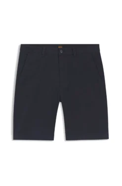 Slim-fit chino shorts in stretch cotton