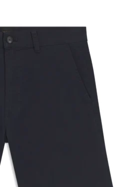 Slim-fit chino shorts in stretch cotton