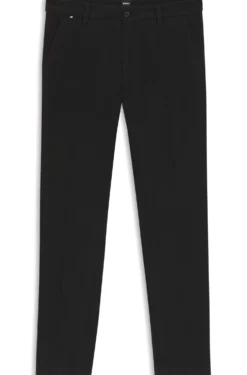 Slim-fit heritage trousers in stretch cotton