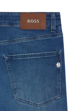 Slim-fit jeans in super-soft stretch denim