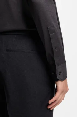 Slim-fit shirt in Italian-made cotton