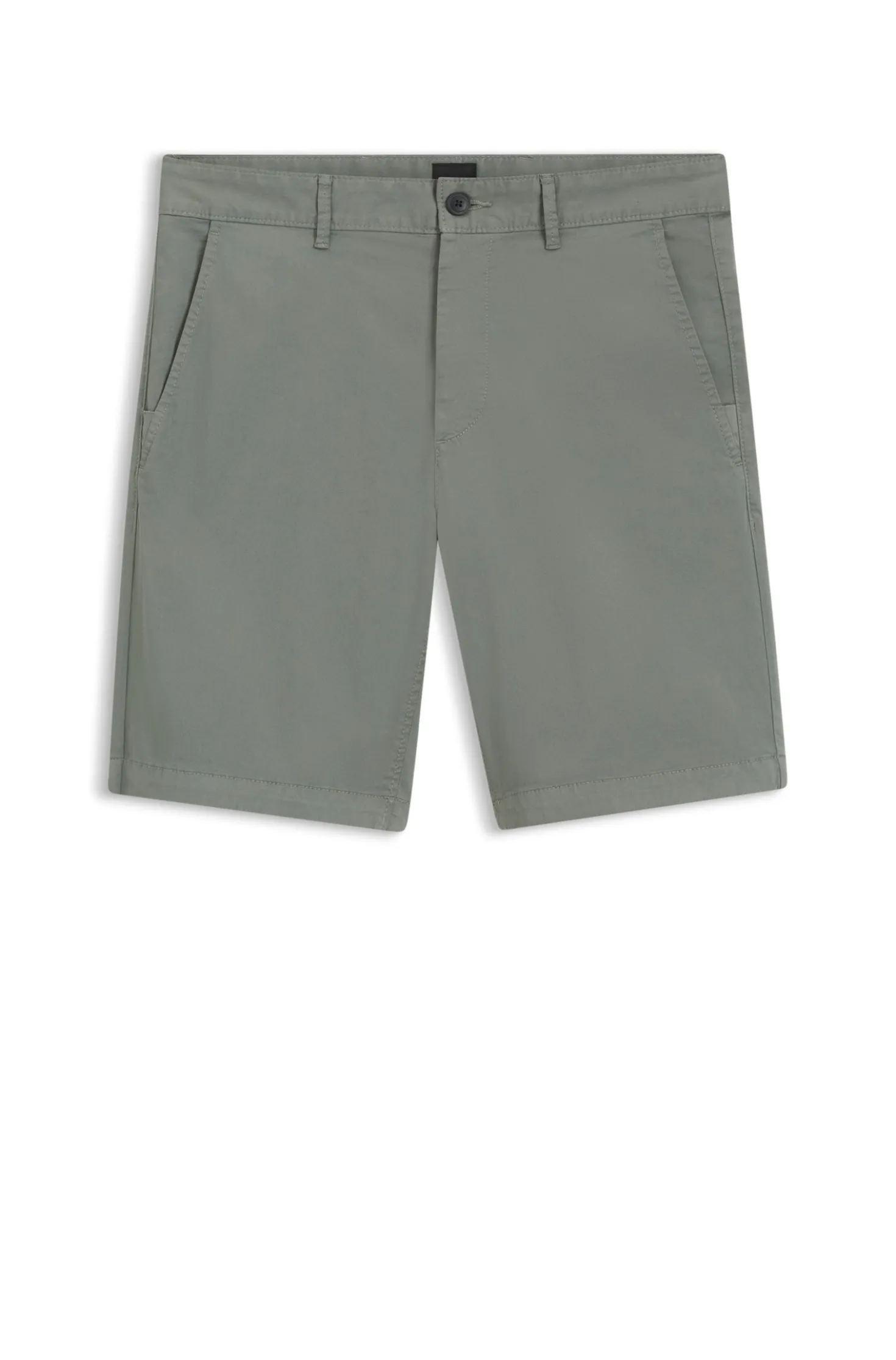 Slim-fit shorts in stretch-cotton twill