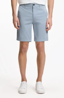 Slim-fit shorts in stretch-cotton twill
