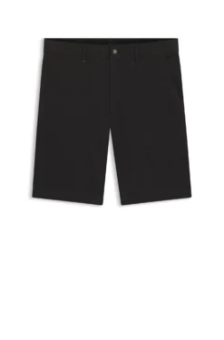 Slim-fit shorts in stretch-cotton twill