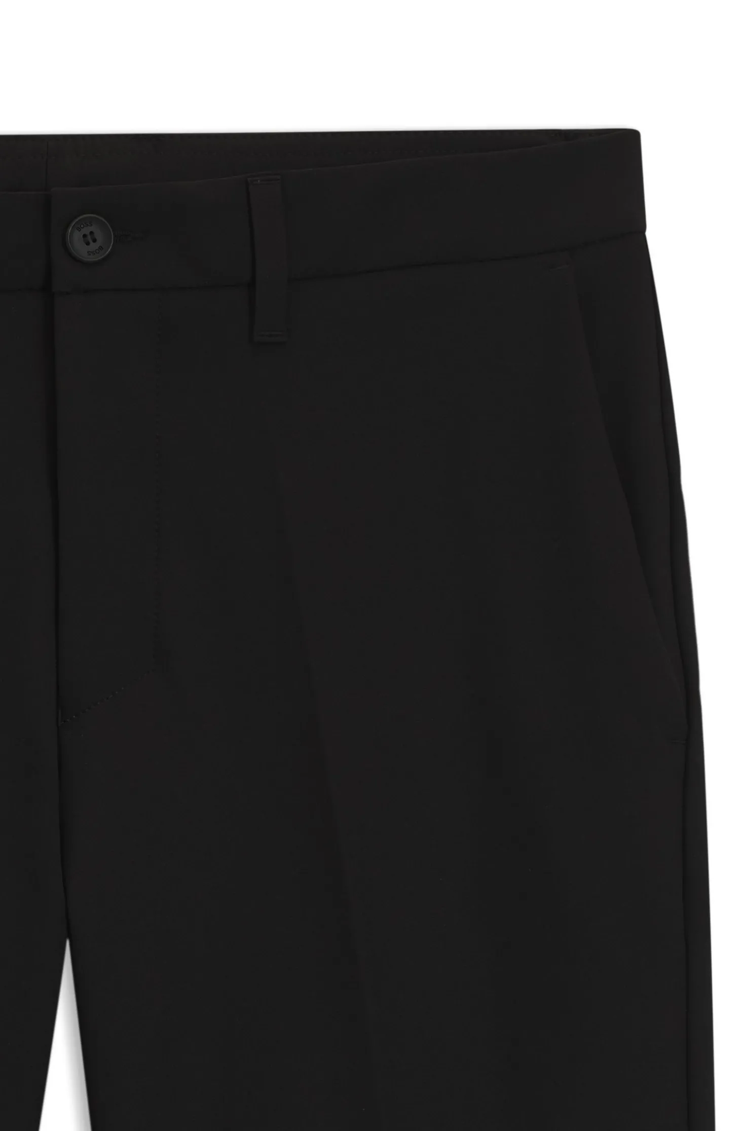 Slim-fit shorts in water-repellent stretch fabric