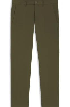 Slim-fit technical trousers with four-way stretch