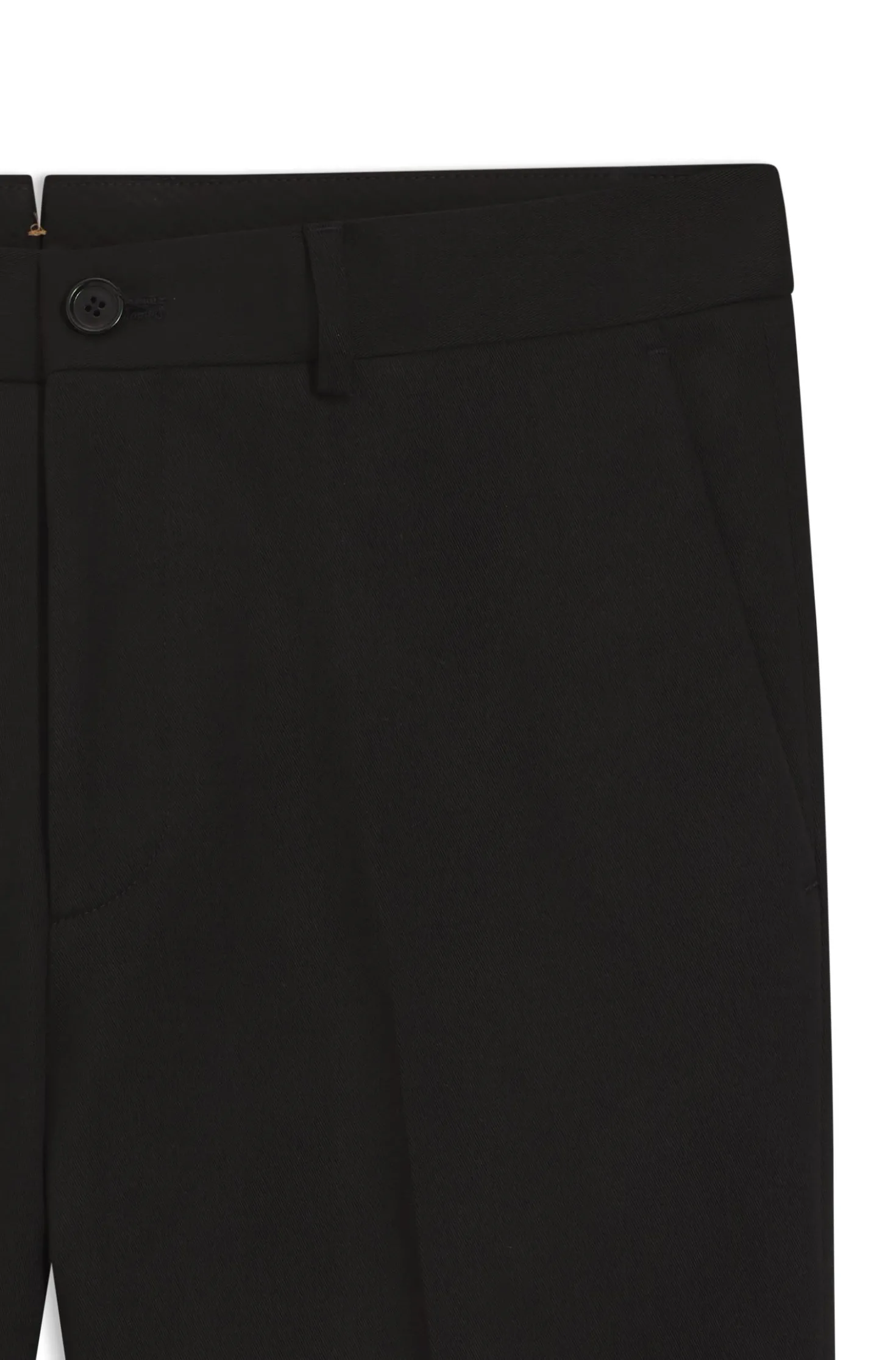 Slim-fit trousers in cotton, cashmere and stretch