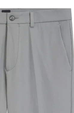 Slim-fit trousers in four-way stretch fabric