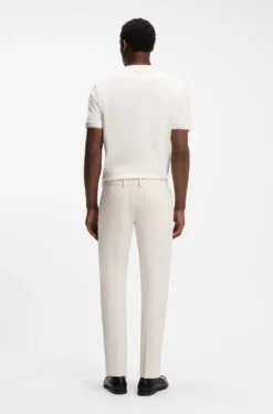 Slim-fit trousers in four-way stretch fabric