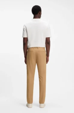 Slim-fit trousers in four-way stretch fabric