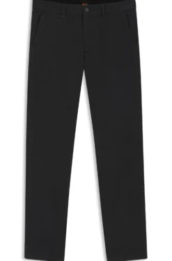 Slim-fit trousers in overdyed stretch satin
