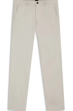 Slim-fit trousers in overdyed stretch satin