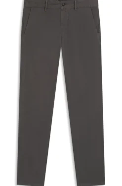 Slim-fit trousers in overdyed stretch satin