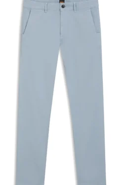 Slim-fit trousers in overdyed stretch satin