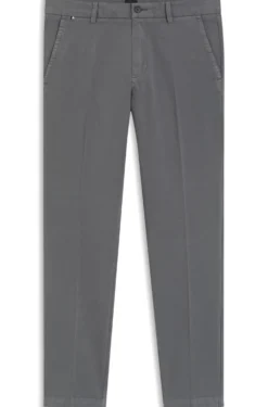 Slim-fit trousers in stretch-cotton gabardine